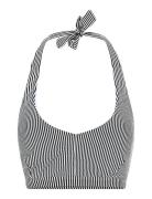 Britt Bikini Top Swimwear Bikinis Bikini Tops Triangle Bikinitops Blac...