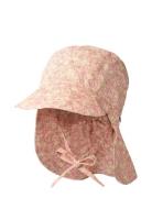 Sun Hat Woven Tonga Solhat Pink Wheat