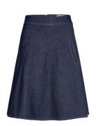 Air Denim Stelly Skirt Skirts Short Skirts Navy Mads Nørgaard