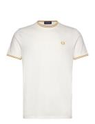 Twin Tipped T-Shirt Designers T-Kortærmet Skjorte White Fred Perry