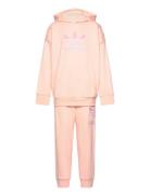 Hoodie Set Sport Tracksuits Pink Adidas Originals