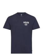 Graphic Crewneck Tee Coolmax S Tops T-Kortærmet Skjorte Navy Levi's®