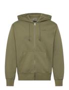 Authentic Full Zip Moss Olive Tops Sweatshirts & Hoodies Hoodies Khaki...