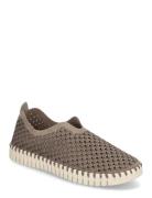 Tulip Slip-In Sneakers Brown Ilse Jacobsen