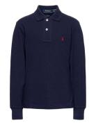 Slim Fit Cotton Mesh Polo Tops T-shirts Polo Shirts Long-sleeved Polo ...
