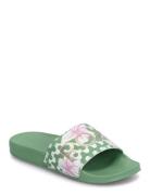 Rg Slippy Ii Shoes Summer Shoes Pool Sliders Green Roxy