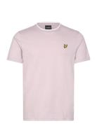 Tipped T-Shirt Tops T-Kortærmet Skjorte Pink Lyle & Scott