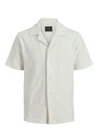 Jprblaben Ss Shirt Jnr Tops Shirts Short-sleeved Shirts White Jack & J...