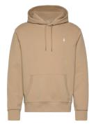 Double-Knit Hoodie Tops Sweatshirts & Hoodies Hoodies Beige Polo Ralph...