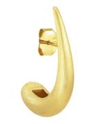 Orbis Drop Stud Accessories Jewellery Earrings Single Earring Gold Jan...