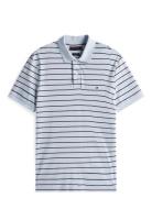 Liquid Cotton Reg Seasonal Polo Tops Polos Short-sleeved Blue Tommy Hi...
