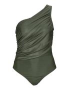 Belize Swimsuit Badedragt Badetøj Khaki Green Missya