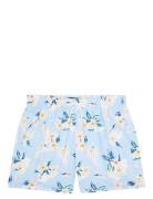 Medium Drawstring Print Badeshorts Blue Tommy Hilfiger