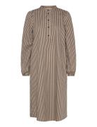 Dress From Freequent In A Light Material With A Striped Print. The Dre...