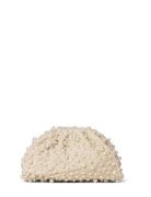 Day Pearl Linen Clutch Bags Clutches Beige DAY ET