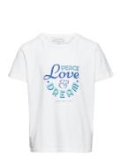 Mini Dream Tee Tops T-Kortærmet Skjorte White Malina