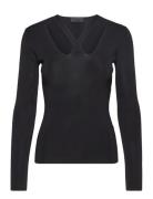 Lr-Donda Tops T-shirts & Tops Long-sleeved Black Levete Room