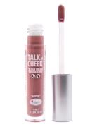 Talk Is Cheek Cream Blush Gossip Rouge Makeup Purple The Balm