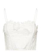Promesse - Bustier Lingerie Bras & Tops Balc Tte Bras White Etam