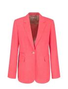 Blazer Long Sleeve Blazers Single Breasted Blazers Pink Gerry Weber