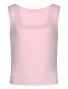 Rkbillie Reversible Sl Short Top Tops T-shirts Sleeveless Pink Rosemun...