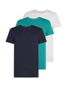 S/S Crew Neck 3Pk Tops T-Kortærmet Skjorte Multi/patterned Calvin Klei...