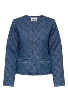 Onlrosa L/S Quilt Dnm Jacket Akm Jakke Denimjakke Blue ONLY
