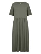 Sc-Derby Dresses T-shirt Dresses Khaki Green Soyaconcept