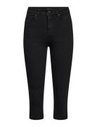 Ivy-Alexa Capri Jeans Wash Cool Exc Bottoms Shorts Denim Shorts Black ...