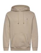 Tjm Reg Badge Hoodie Ext Tops Sweatshirts & Hoodies Hoodies Beige Tomm...