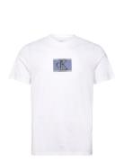 Ss 30S Eu Sp Ck Box Tape Graphic Tops T-Kortærmet Skjorte White Calvin...