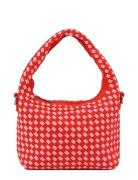 Twist Braided Neoprene Bags Top Handle Bags Red HVISK