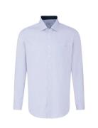 Cityhemden 1/1 Arm Tops Shirts Business Blue Seidensticker