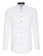 Business Kent Patch12 Tops Shirts Business White Seidensticker