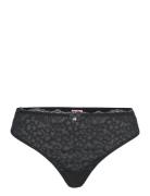 Marine Thong G-streng Undertøj Black Hunkemöller