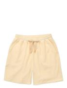 Naram Knitted Shorts Pyjamas Nattøj Yellow Bongusta