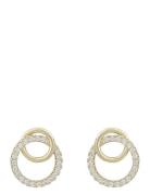 Mona Irregular Ear G/Clear - Accessories Jewellery Earrings Hoops Gold...