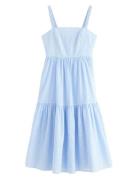 Dress Sadie Knælang Kjole Blue Lindex