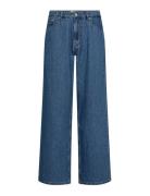 Ivy-Brooke Jeans Wash Mid Blue Bottoms Jeans Wide Blue IVY Copenhagen