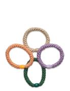4-Pack Basic Essentials Elastics Accessories Hair Accessories Scrunchi...