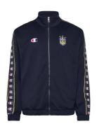 Full Zip Top Tops Sweatshirts & Hoodies Sweatshirts Navy Champion
