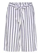 Bermuda Shorts From Freequent In A Light Material With A Striped Print...