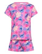 Pyjama Pyjamassæt Pink Lilo & Stitch