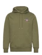 Reg Medium Archive Shield Hoodie Tops Sweatshirts & Hoodies Hoodies Gr...