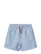 Duke Stripe Board Shorts Badeshorts Blue Liewood