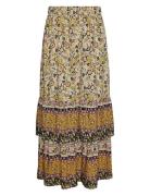 Yasgemma Hw Maxi Skirt - Fest Lang Nederdel Beige YAS