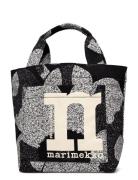 Mono Mini Tote Unikko Bags Totes Black Marimekko
