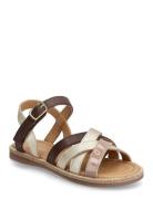 Bisgaard Aline Shoes Summer Shoes Sandals Brown Bisgaard