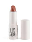 Lipstick - 02 Læbestift Makeup Nude Ecooking