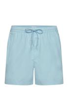 Medium Drawstring Badeshorts Blue Calvin Klein